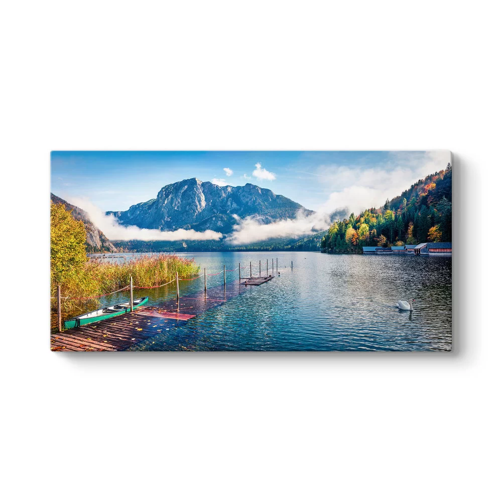 Avusturya Altaussee Manzara Tablosu
